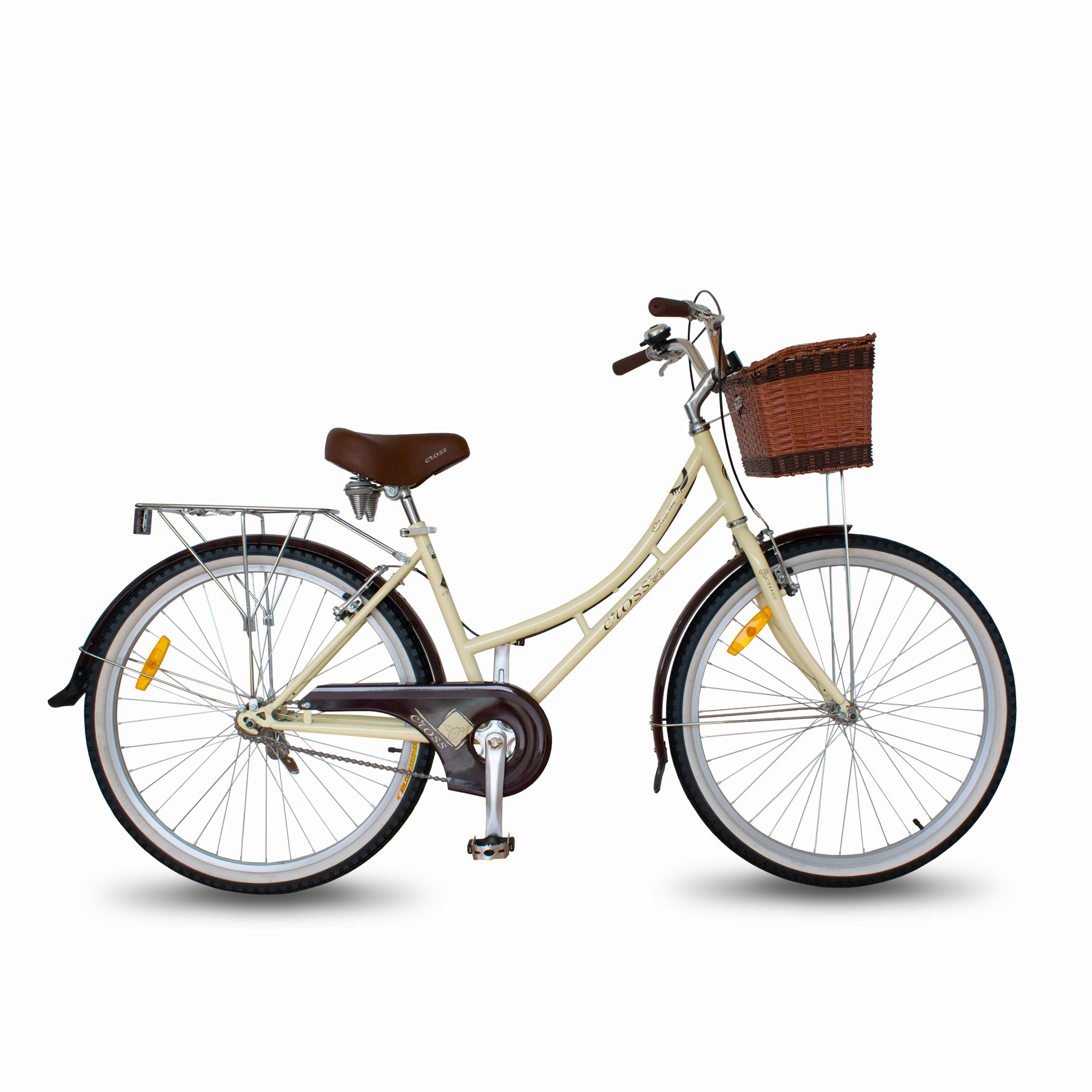 Bicicleta de Paseo Mod. CITY aro 26 - Crema
