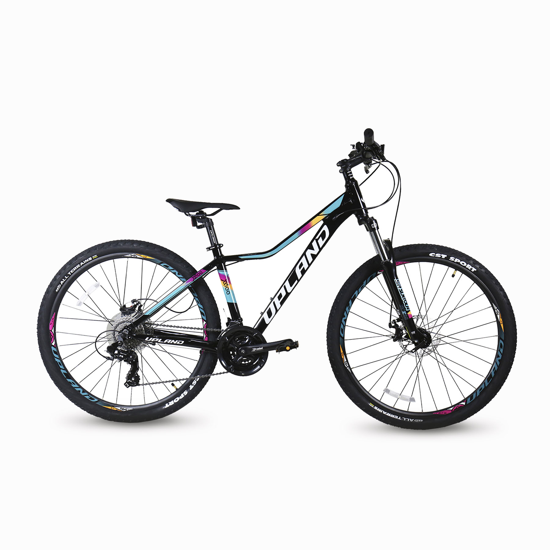 Bicicleta Montañera Mod. X100 Aro 27.5 - Negro