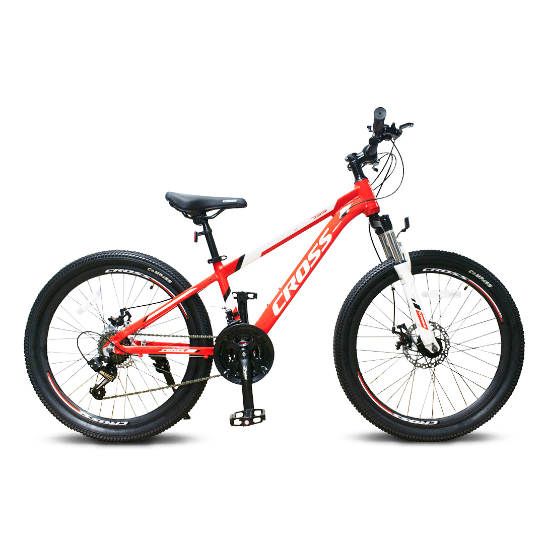 Bicicleta Montañera Mod. MAGNUS Aro 24 - Rojo