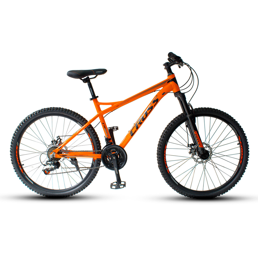 Bicicleta Montañera Mod. GT Aro 26 - Naranja