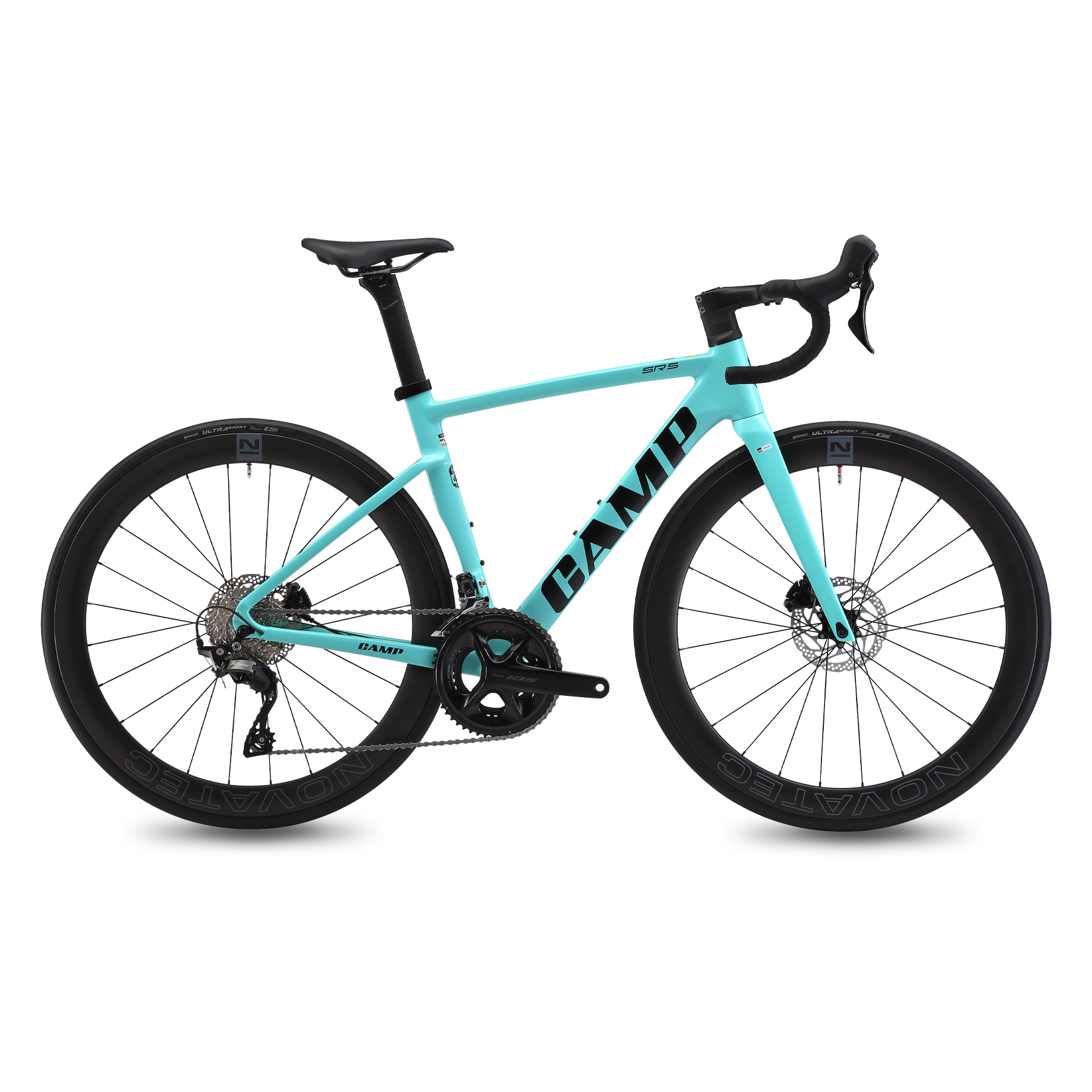 Bicicleta de Ruta Mod. SR5 PRO+ - Celeste