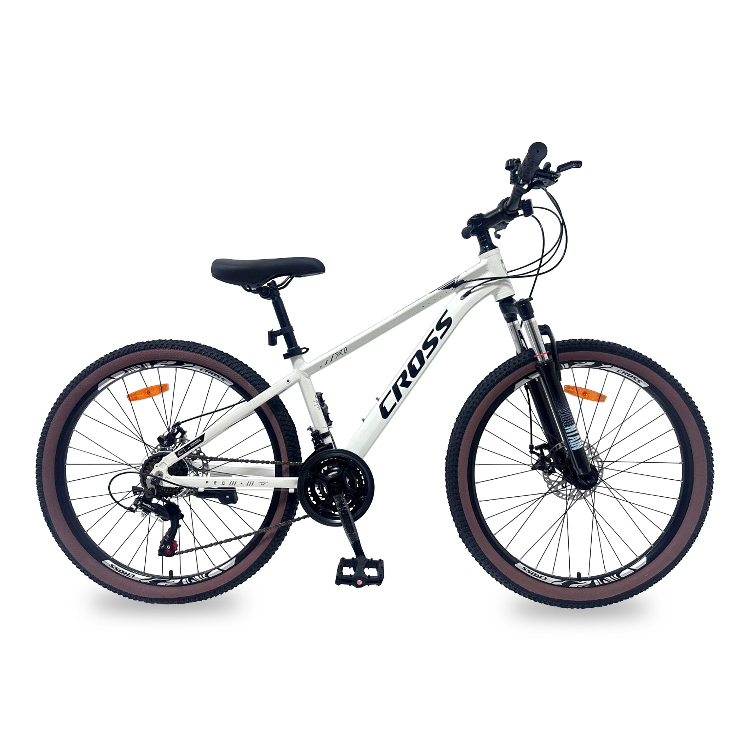 Bicicleta Montañera Mod. TK02 Aro 26 - Blanco