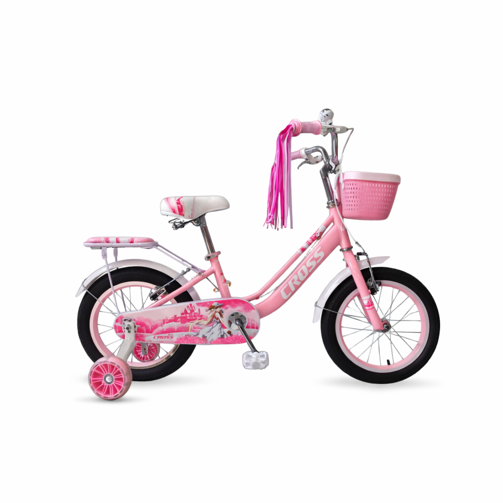 Bicicleta de paseo Mod. SHINE Aro 12 - Rosado