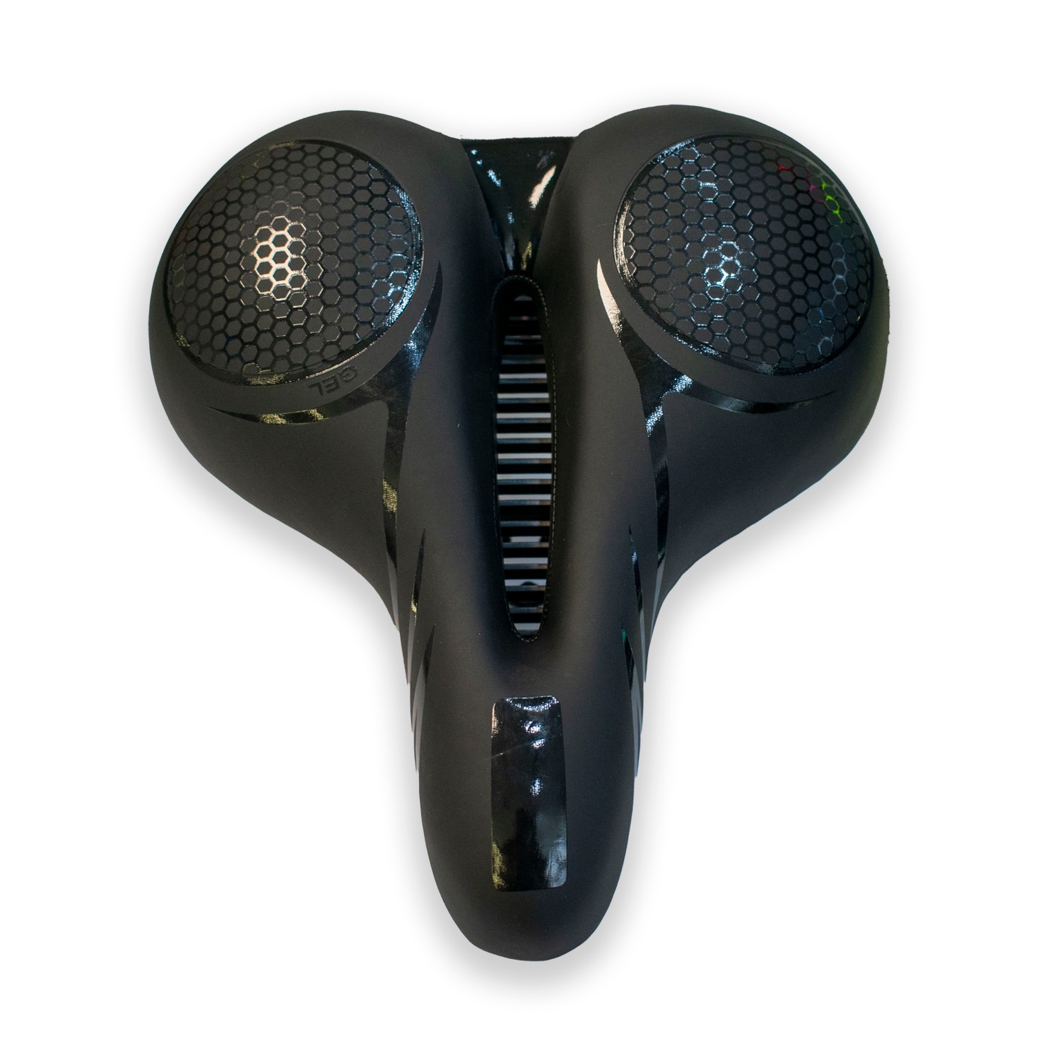 Asiento de bicicleta AZ0114 SIN LUZ - Negro