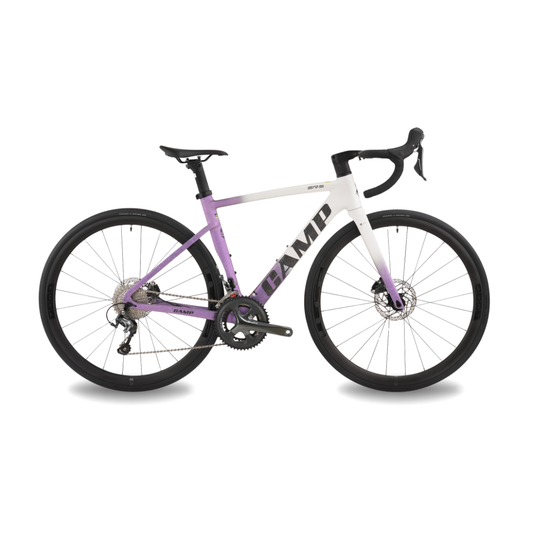 Bicicleta de Ruta Mod. SR5 - Blanco Morado