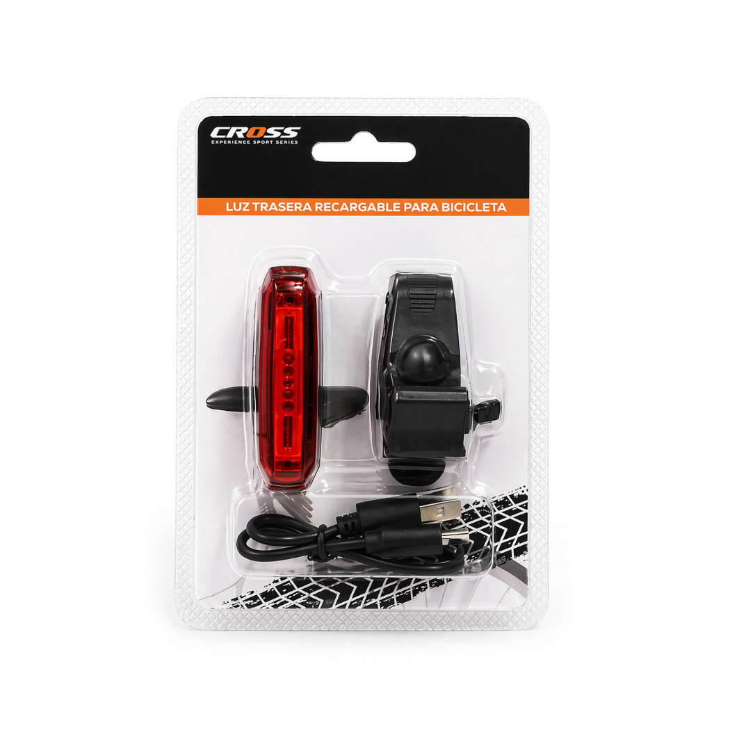 Luz Posterior para bicicleta CROSSBIKE